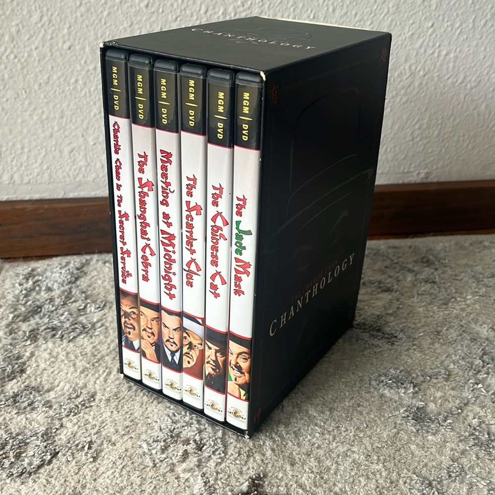 The Charlie Chan Chanthology 6 DVD Box Collector Set 40's B Crime Movies